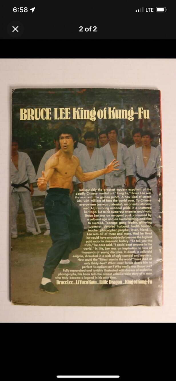 Bruce Lee: King of Kung-Fu by Felix Dennis & Don Atyeo (1974)